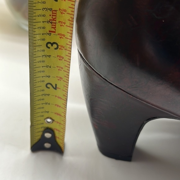 Born Crown Burgundy Ankle Boot Sz 10. MCA1276G - Picture 4 of 9